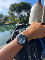 Luminox Leatherback SEA Turtle Giant Mens Watch with Black Dial and Black Strap XS.0324