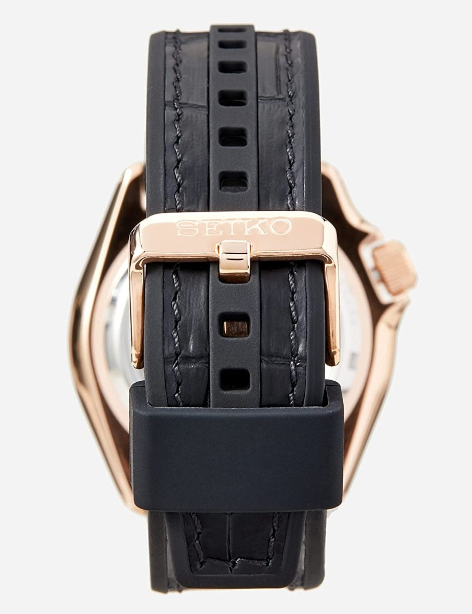 Gwylio Awtomatig Dynion Seiko 5 Sports gyda Strap Du SRPD76K1