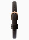 Sekonda Ladies Watch With Black Dial and Black Leather Strap 2787