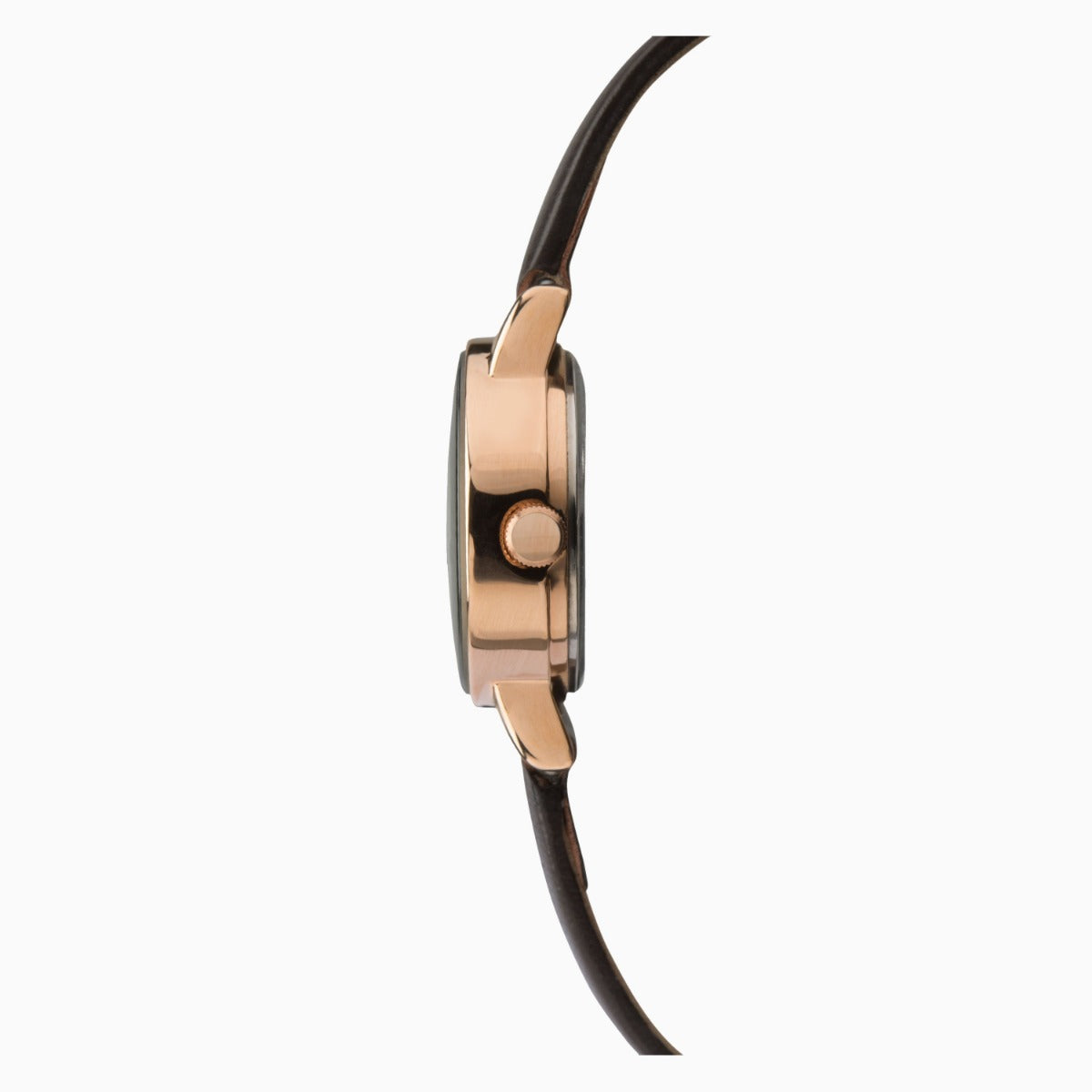 Sekonda Ladies Watch With Black Dial and Black Leather Strap 2787