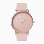 Gwylfa Merched Sekonda Palette gyda Deial Pinc a Strap Silicon 40406