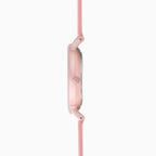 Gwylfa Merched Sekonda Palette gyda Deial Pinc a Strap Silicon 40406