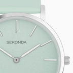 Sekonda Freya Ladies Watch with Green Dial & Green Strap 40608