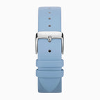 Gwylio Merched Sekonda Freya gyda Deial Glas a Strap Glas 40609