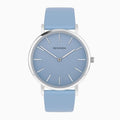 Gwylio Merched Sekonda Freya gyda Deial Glas a Strap Glas 40609