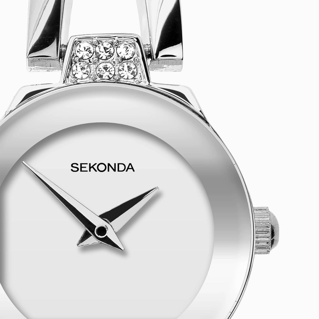 Sekonda Ladies Silver Watch and Jewellery Gift Set 49032