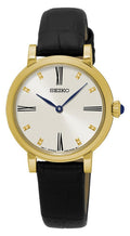 Seiko Ladies Leather Strap Watch SFQ814P2