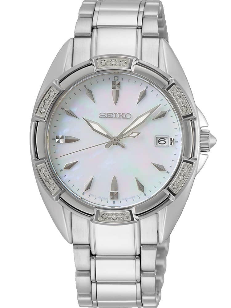 Seiko Women's Watch with Silver Stainless Steel Strap SKK883P1