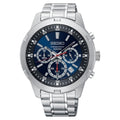 Seiko Neo Sport Men's Blue Dial Chronograph Watch SKS603P1