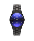Gwylio Storm Slim -X XL i Ddynion gyda Breichled Arian a Deial Glas Llechen 47159/SL/B
