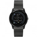 Ffôn Clyfar Storm SM1 gyda Bezel Du a Strap Milanese Du 47508/BK