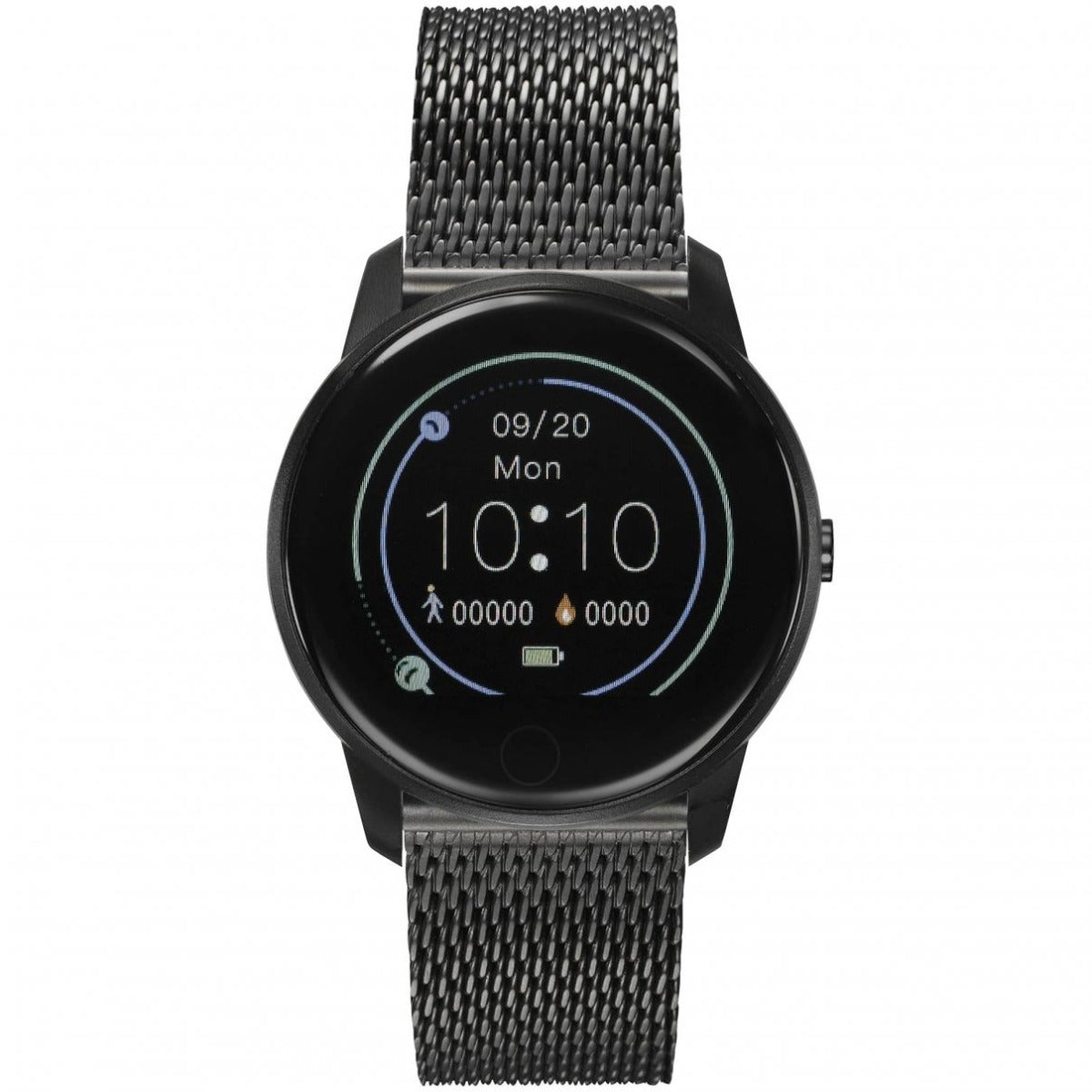 Storm SM1 Smart Watch with Black Bezel and Black Milanese Strap 47508/BK