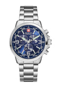 Swiss Military Men's Blue Chronograph Dial Watch SM34208AEU/H03MS
