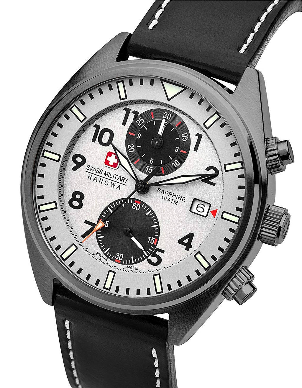 Swiss Military Men's Grey Dial Watch SM34302AEU/H04S