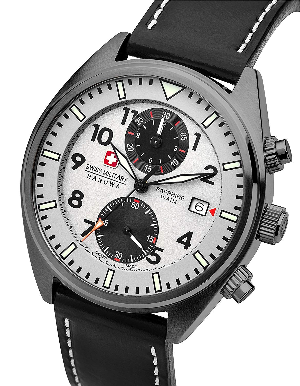 Swiss Military Men's Grey Dial Watch SM34302AEU/H04S