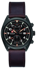 Swiss Military Men's Watch with Black Dial SM34302AEU/H03S