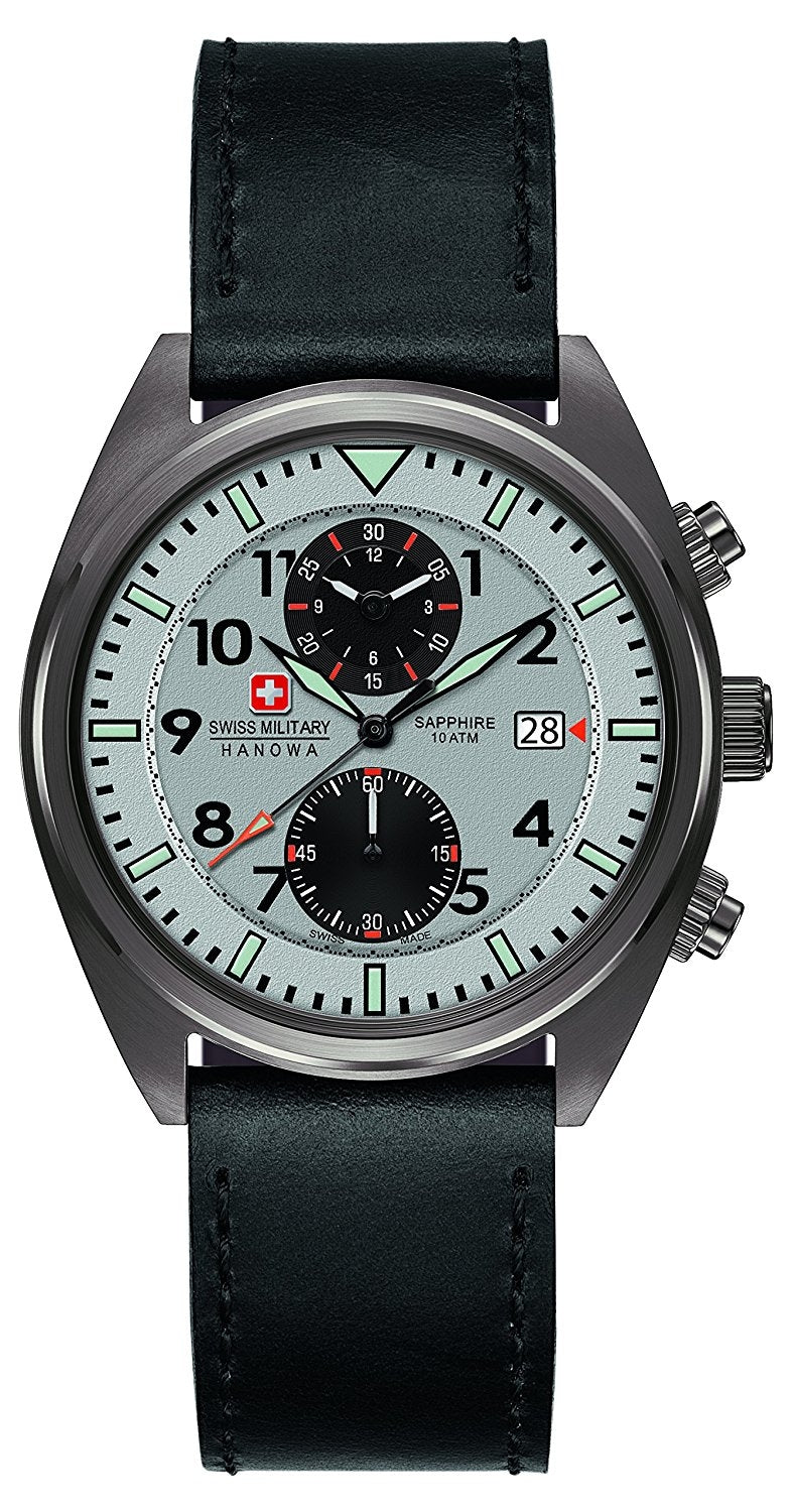 Swiss Military Men's Grey Dial Watch SM34302AEU/H04S