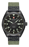 Swiss Military Men's Watch with Black Dial SM34521AEU/H01