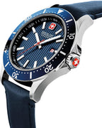Swiss Military Hanowa Mens Watch with Blue Dial SMWGB2100607