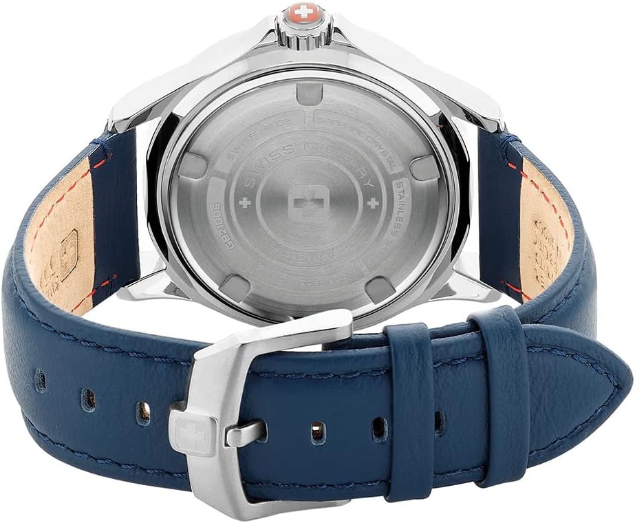 Swiss Military Hanowa Mens Watch with Blue Dial SMWGB2100607