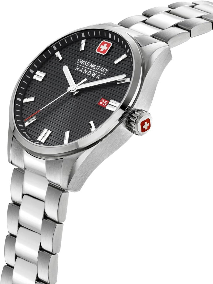 Swiss Military Men's Watch with Black Dial SMWGH2200101