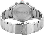 Swiss Military Mens Chronograph Watch with Silver Strap SMWGI0000304