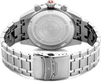 Swiss Military Mens Watch with Green Dial and Silver Stainless Steel Strap SMWGI0000307