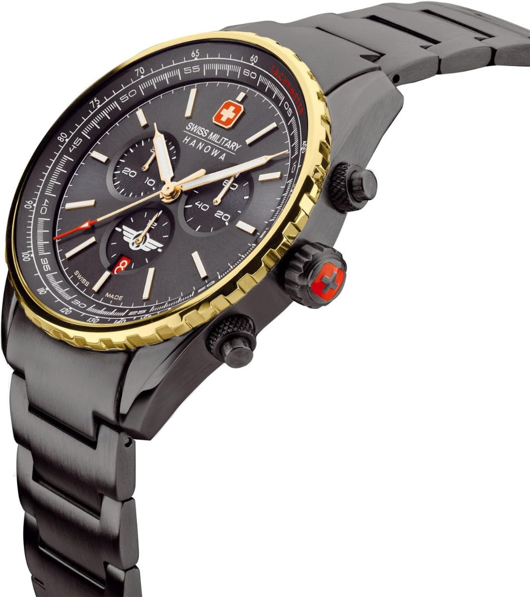 Swiss Military Afterburn Mens Watch with Grey Dial and Grey Strap SMWGI0000341