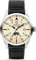 Swiss Military Lead Ranger Mens Watch with Sand Dial and Black Strap SMWGN0001230