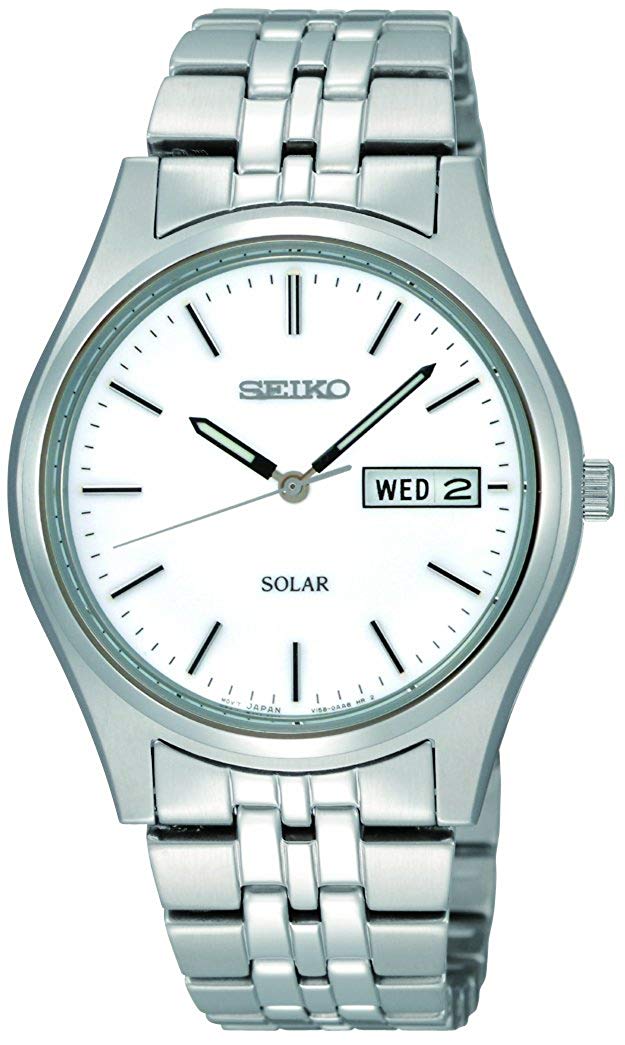 Gwylio Solar Dynion Seiko SNE031P1