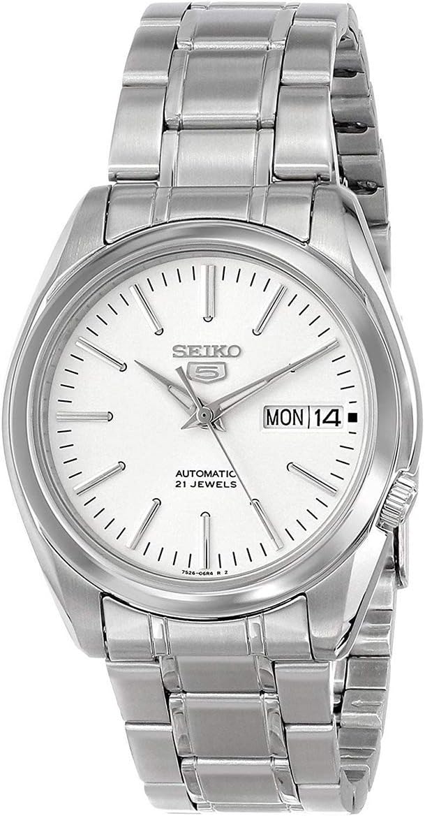 Seiko 5 Sports Mens Automatic Watch with Stainless Steel Bracelet SNKL41K1