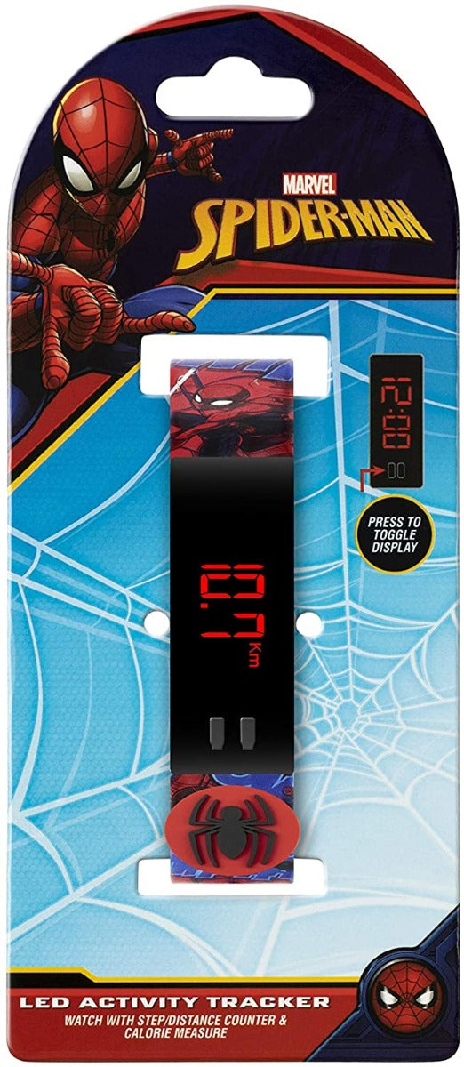 Cloc Digidol Plant Traciwr Gweithgaredd Spiderman Disney Marvel SPD4743