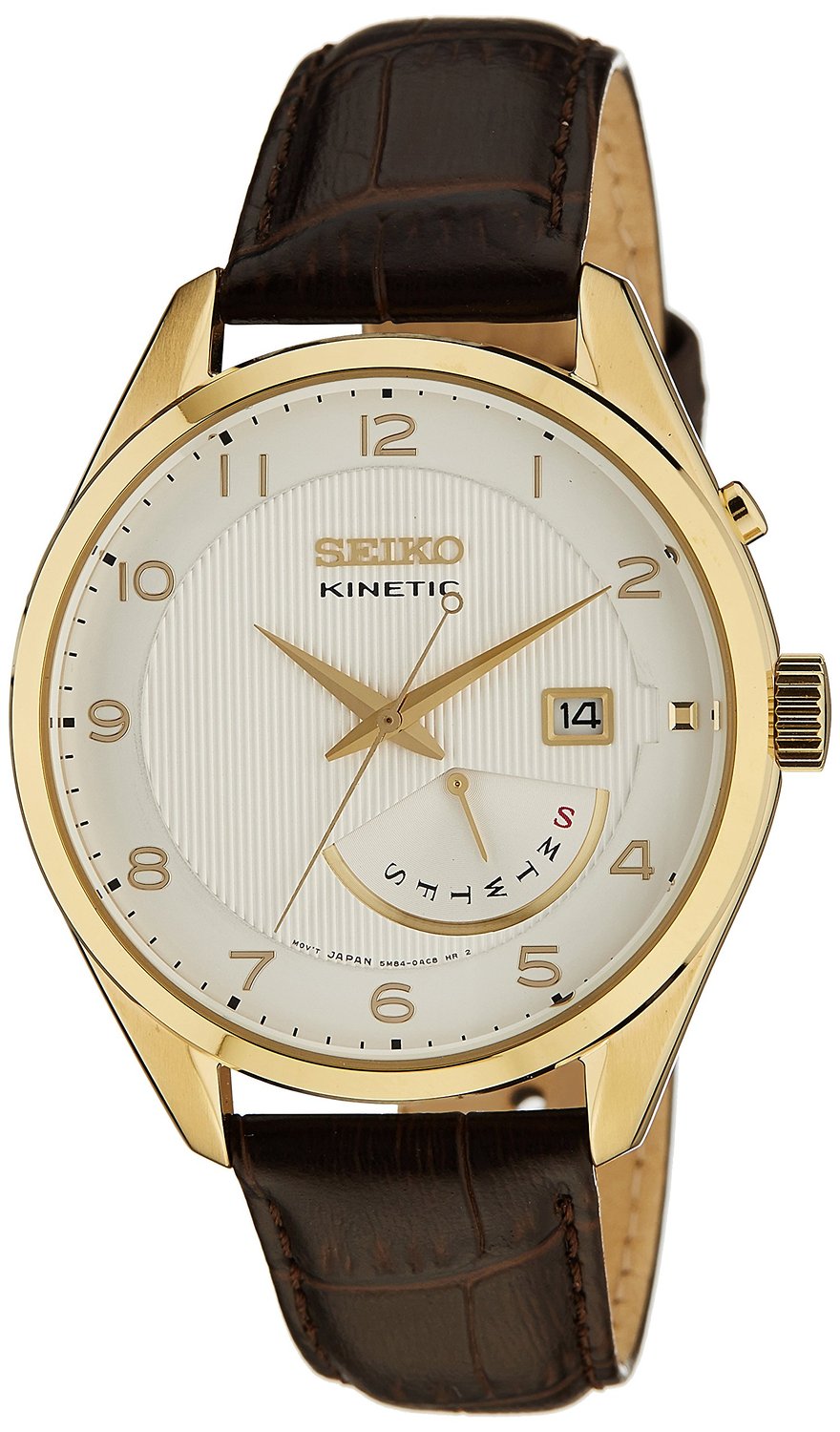 Seiko Mens Kinetic Retrograde 100 metres SRN052P1