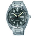 Mens Seiko Black Dial Staineless Strap Automatic Watch SRP709K1 RRP £279.00