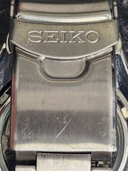 Seiko 5 Men's Automatic Watch with Green Dial and Stainless Steel Strap SRPD63K1