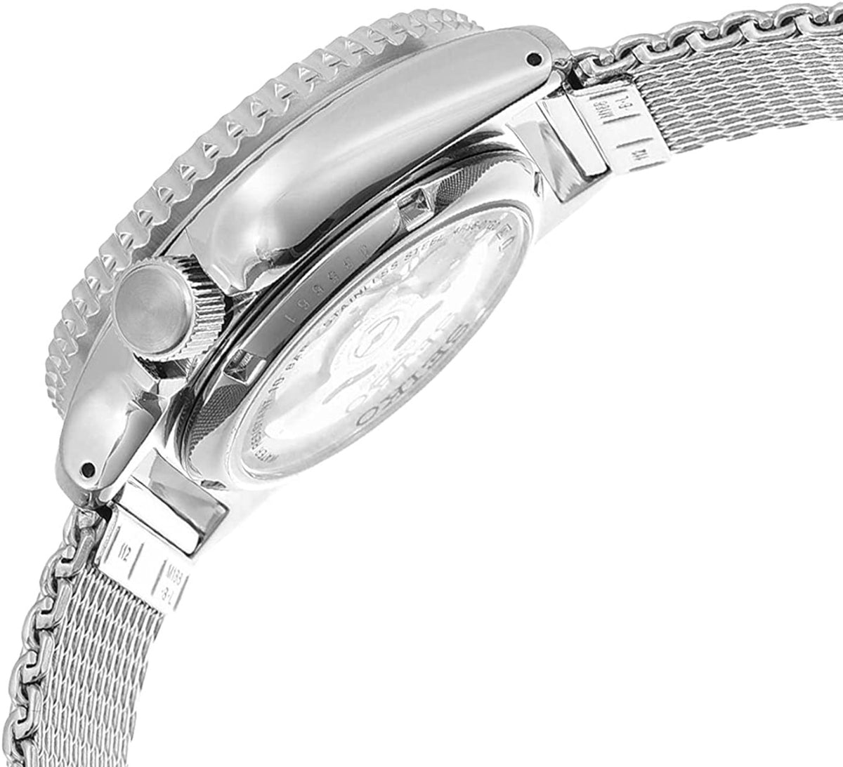 Gwylio Awtomatig i Ddynion Seiko 5 Sports gyda Strap Milanese SRPD67K1