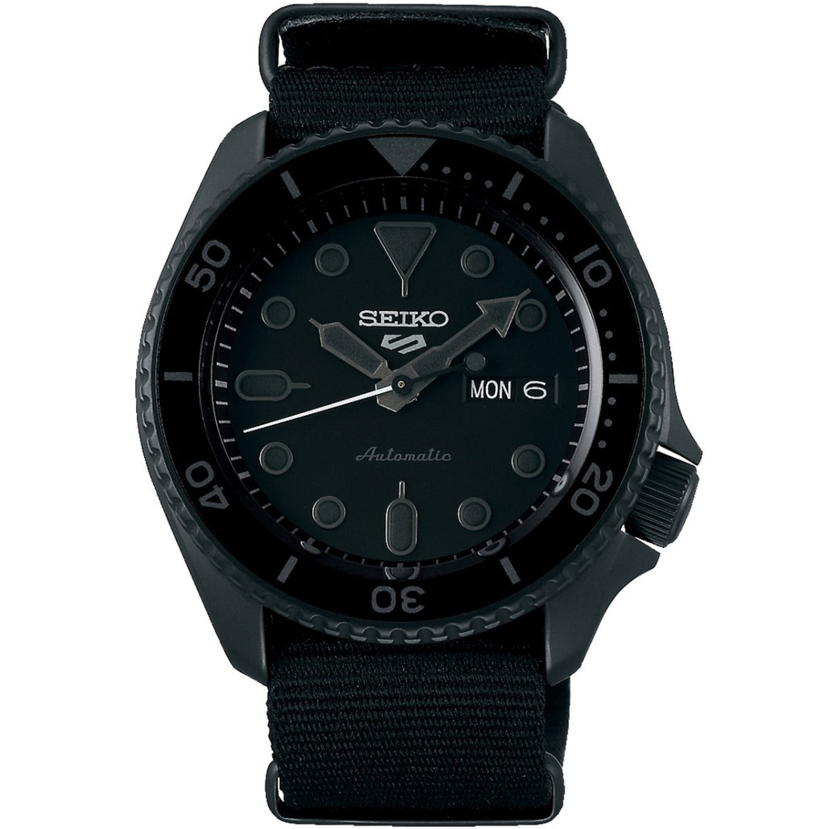 Seiko 5 Sports Men's Automatic Watch with Black Nylon Strap SRPD79K1