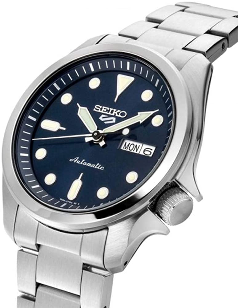 Seiko 5 Men's Automatic Watch with Stainless Steel Strap SRPE53K1