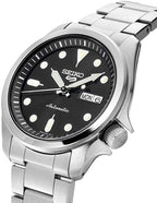 Seiko 5 Sports Mens Automatic Watch with Stainless Steel Bracelet SRPE55K1