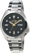 Seiko 5 Mens Automatic Black Dial Watch SRPE57K1