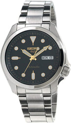 Seiko 5 Mens Automatic Black Dial Watch SRPE57K1