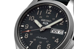 Seiko 5 Sports Gents Automatic Watch with Grey Dial and Grey Nylon Strap SRPG31K1