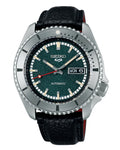 Gwylio Seiko 5 Sports Masked Rider Argraffiad Cyfyngedig Deial Awtomatig Gwyrdd SRPJ91K1