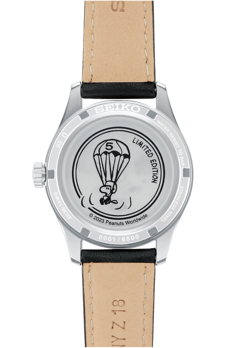 Seiko 5 Sports x Peanuts Parachute Limited Edition Mens Automatic Watch SRPK27K1
