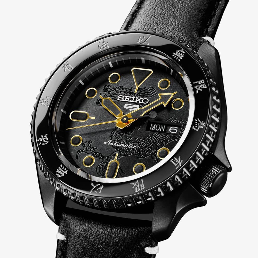 Seiko 5 Sports Limited Edition Bruce Lee Automatic Watch SRPK39K1