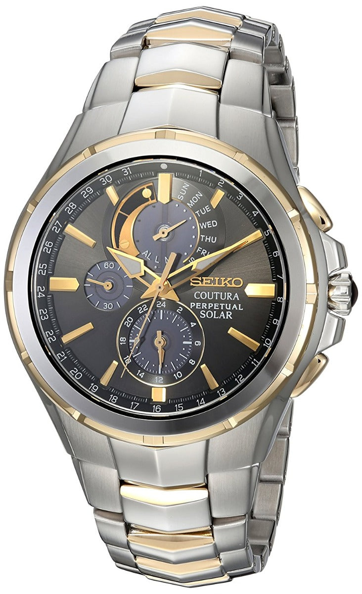Seiko Men's COUTURA Solar Watch SSC376P9