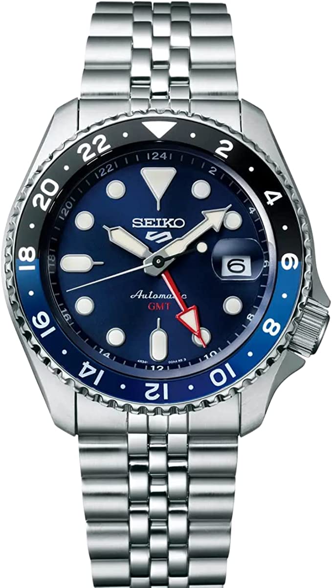 Seiko 5 Sports Blueberry GMT SKX Re-interpretation Mens Watch SSK003K1
