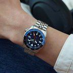 Seiko 5 Sports Blueberry GMT SKX Re-interpretation Mens Watch SSK003K1