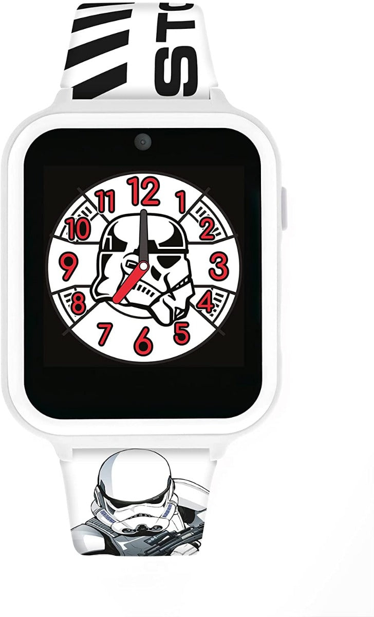 Star Wars Storm Trooper Kids Smart Watch with White Silicone Strap STM4353