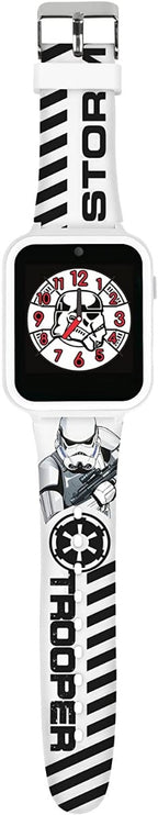 Star Wars Storm Trooper Kids Smart Watch with White Silicone Strap STM4353